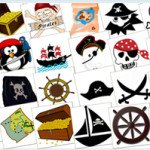Piratenspiele für drinnen: Piraten-Pairs Piratenspiele für drinnen: Piraten-Pairs
