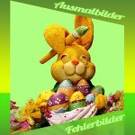 Ausmalbilder und Fehlerbilder für Ostern Ausmalbilder und Fehlerbilder für Ostern